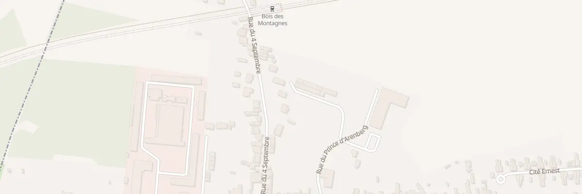 Plan du 180 Rue du Quatre Septembre à La Sentinelle