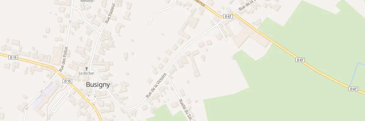 Plan du 16 Rue de la Victoire à Busigny