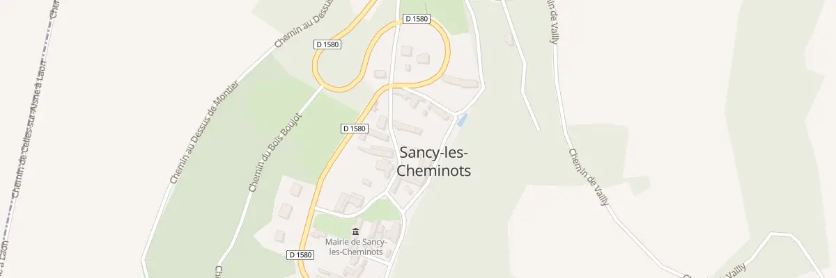 Plan du 8 Rue de la Fontaine Saint-ouen à Sancy-les-Cheminots