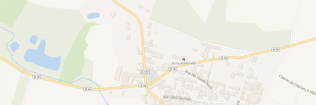 Plan du 4B Rte de Charmoy à Valravillon