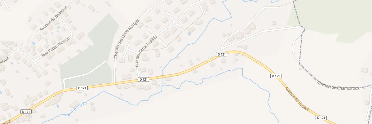 Plan du 39 Av de Busset à Saint-Yorre