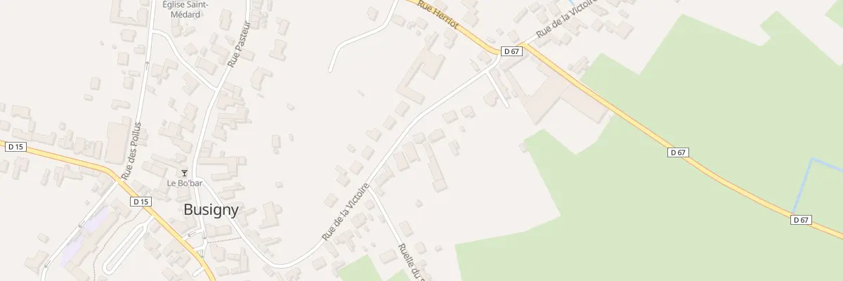 Plan du 16D Rue de la Victoire à Busigny