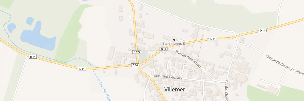 Plan du 5 Rte de Briare à Valravillon