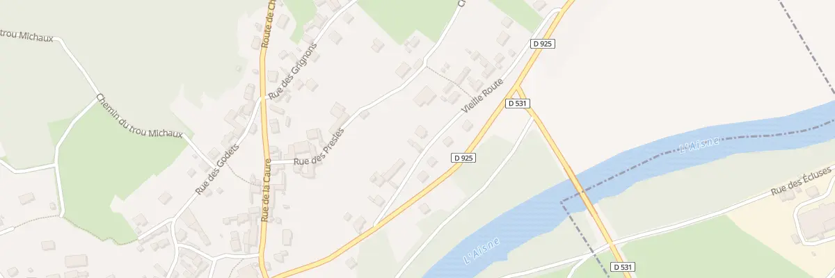 Plan du 9 Vieille Route à Condé-sur-Aisne