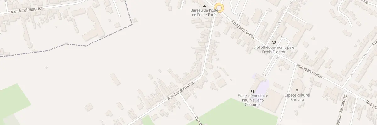 Plan du 34 Rue Rene Franck à Petite-Forêt