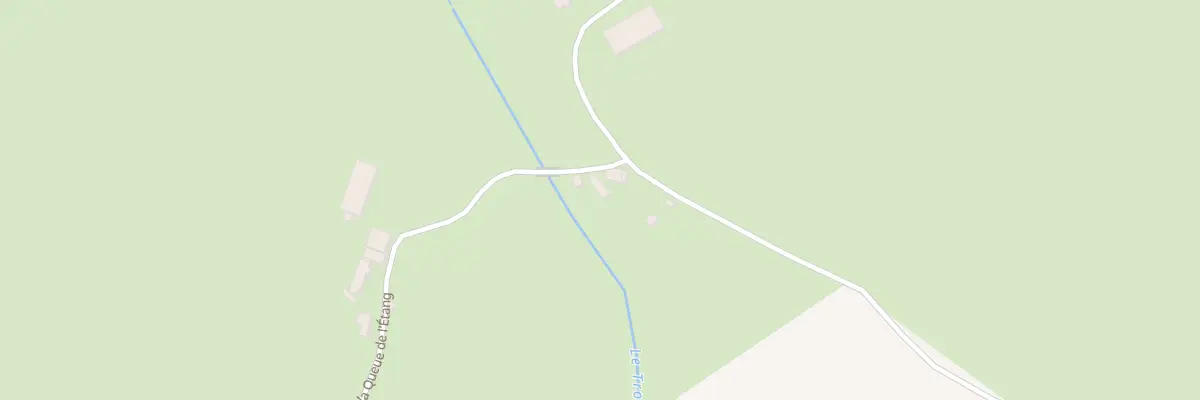 Plan du 3 Rue de la Queue de l’Étang à Saxi-Bourdon