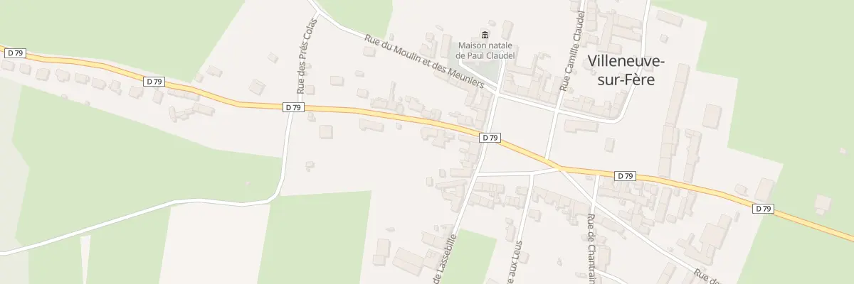 Plan du 7 Rue Pignon de Chinchy à Villeneuve-sur-Fère