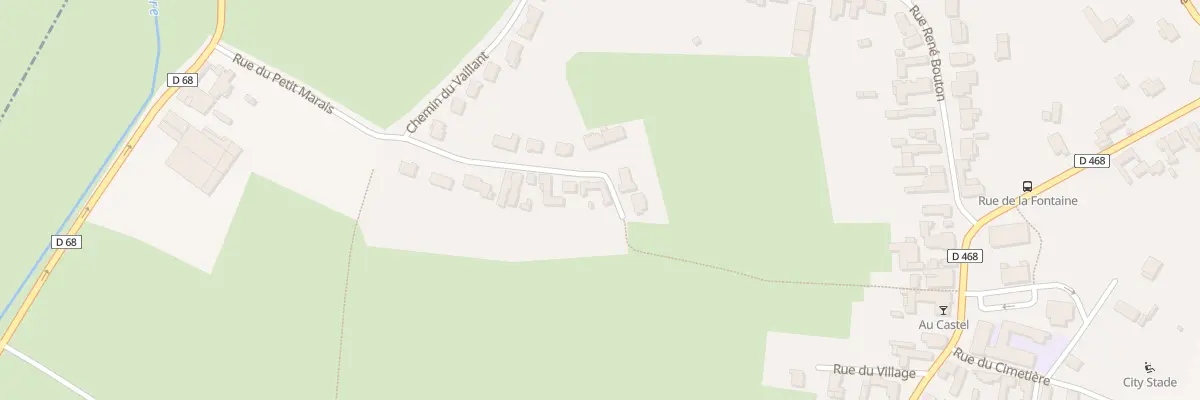 Plan du 20 Rue du Petit Marais à Château-l’Abbaye