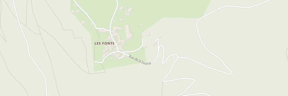 Plan du 5041 Village des Fonts à Saint-Bauzile