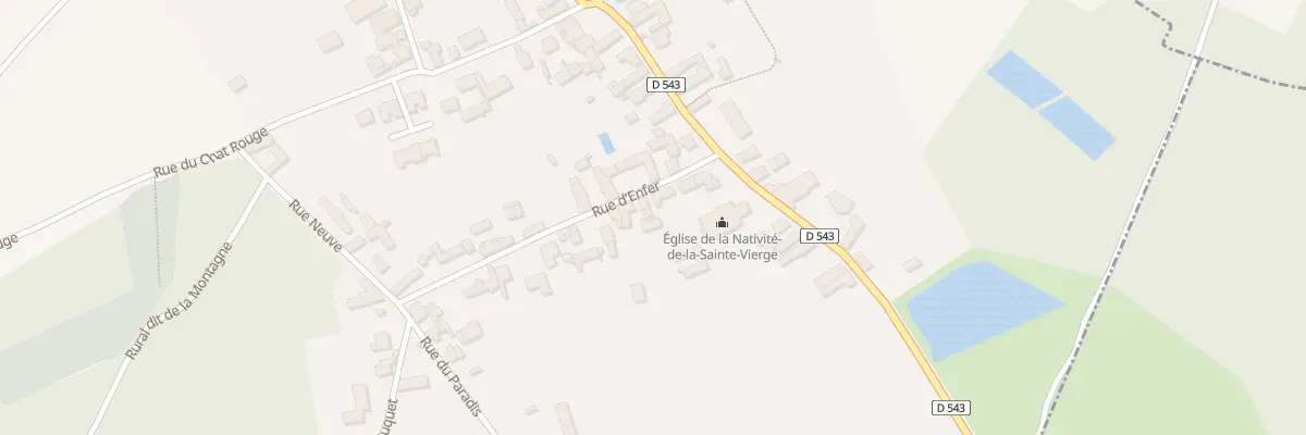 Plan du 5 Rue d’Enfer à Fourdrain