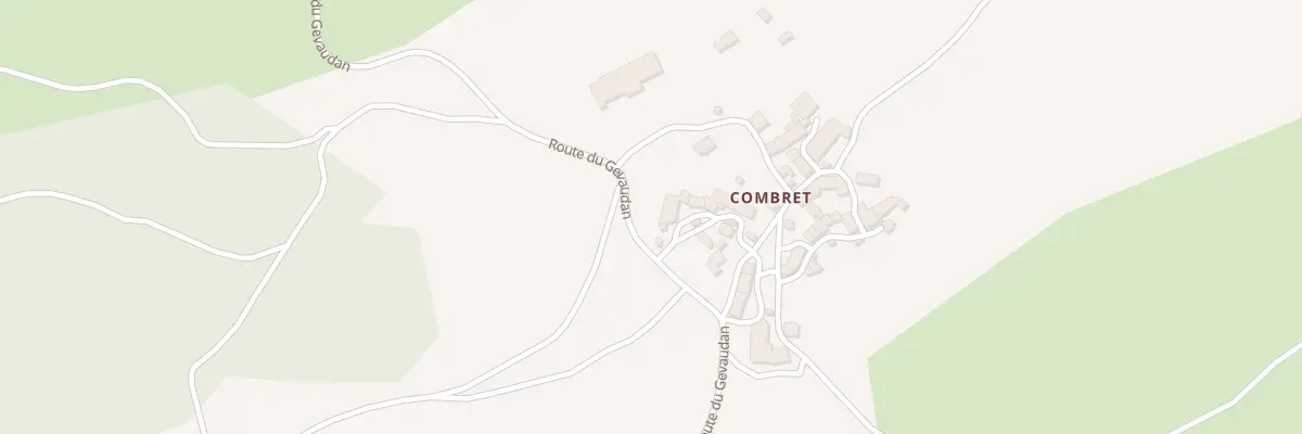 Plan du 5183 Combret à Venteuges