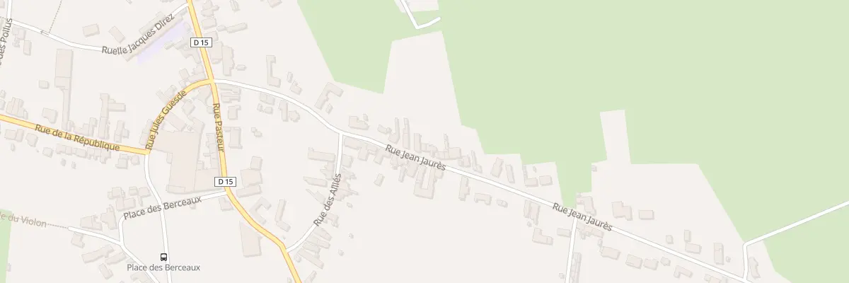 Plan du 19 Rue Jean Jaurès à Busigny
