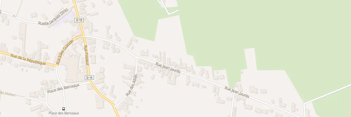 Plan du 21 Rue Jean Jaurès à Busigny