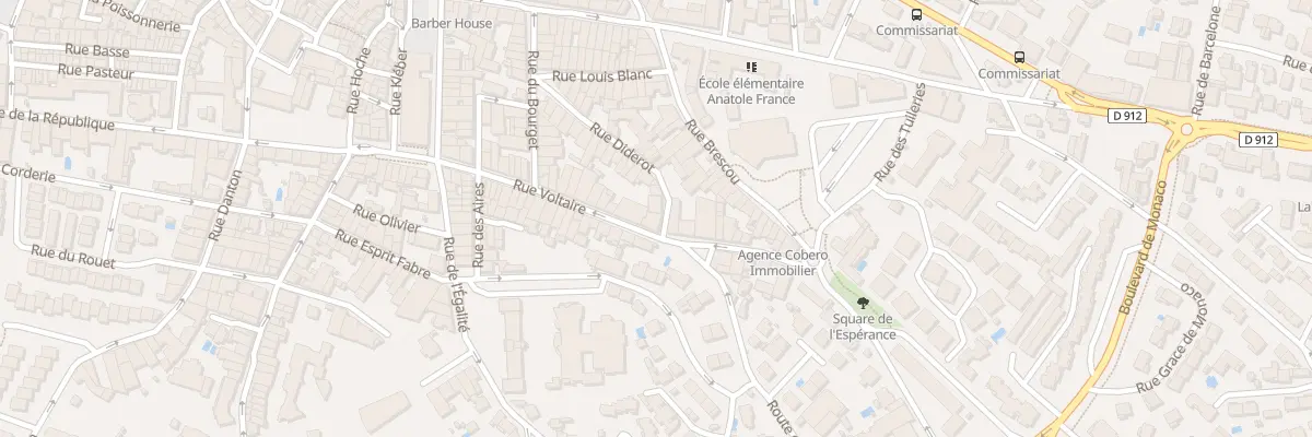 Plan du 32 Rue Diderot à Agde
