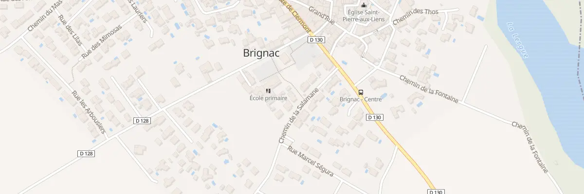 Plan du 6 Che de la Salamane à Brignac