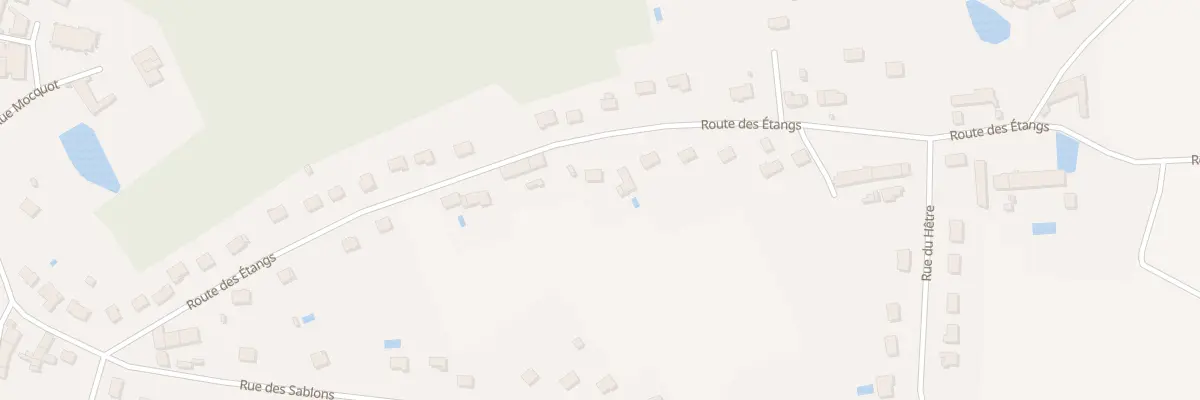 Plan du 26 Rte des Etangs à Charbuy