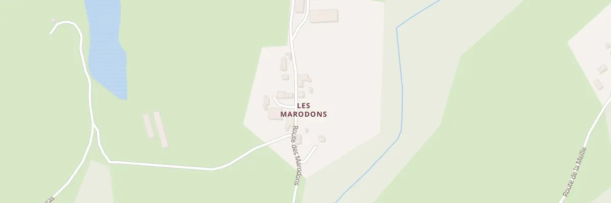 Plan du 5029 Les Marodons à Noalhat
