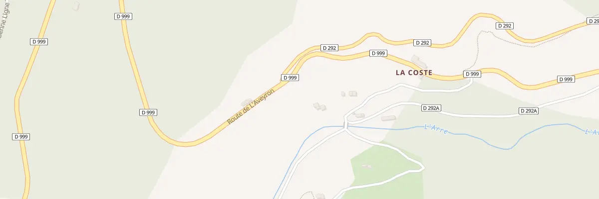 Plan du 5086 La Coste à Arrigas
