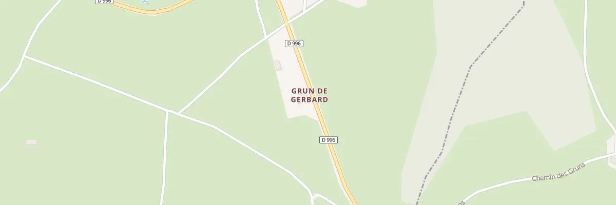 Plan du 5318 Grun de Gerbaud à Brousse