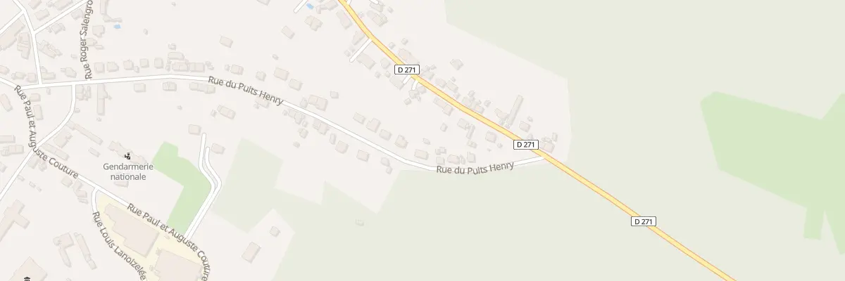 Plan du 37 Rue du Puits Henry à La Machine