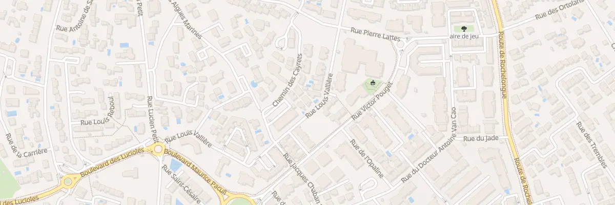 Plan du 52 Rue Louis Vallière à Agde