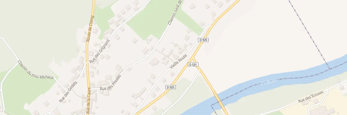Plan du 15 Vieille Route à Condé-sur-Aisne