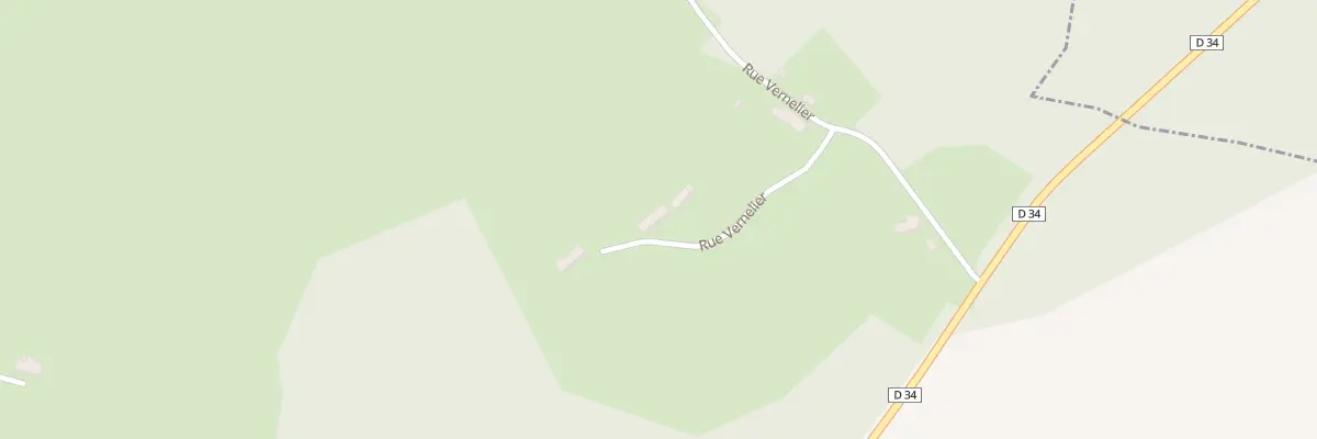 Plan du 3 Rue Vernelier à Thianges