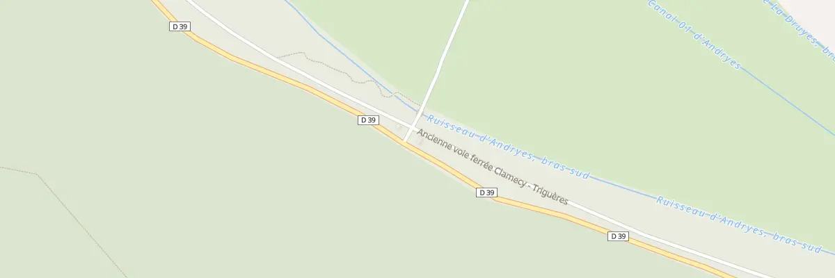 Plan des Buffieres à Andryes