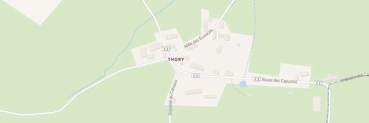 Plan du 58 Thory à Bussy-la-Pesle