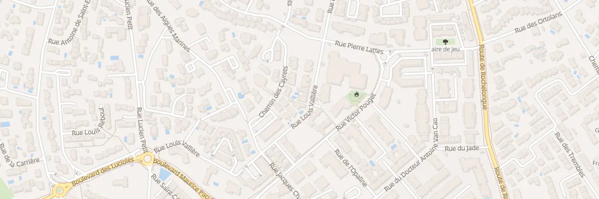 Plan du 48 Rue Louis Vallière à Agde
