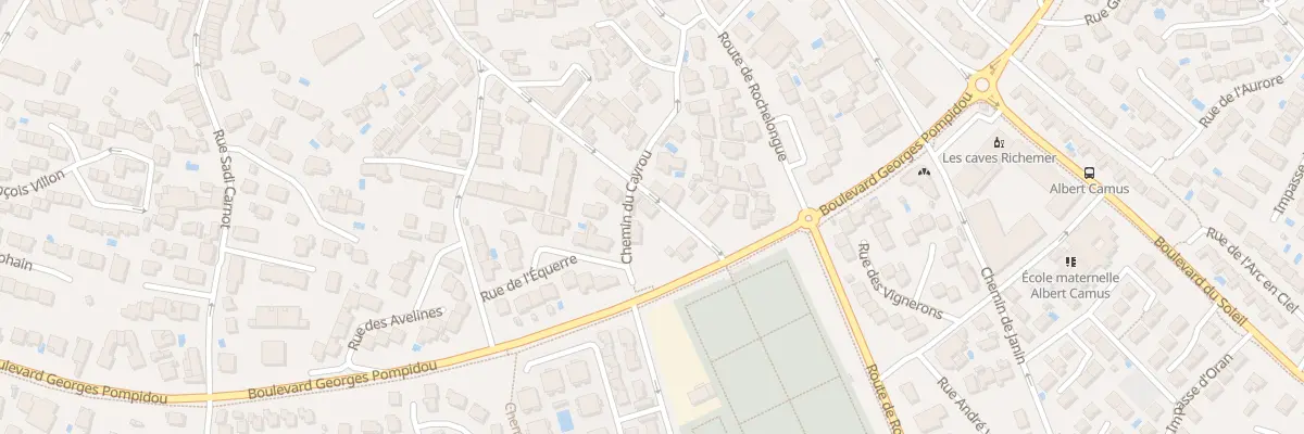 Plan du 40 Rue de l’Egalite à Agde