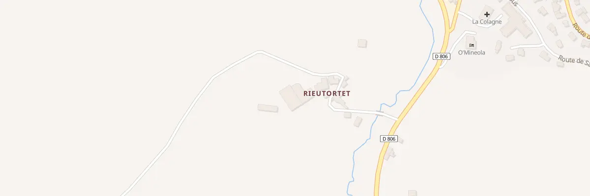 Plan du 5062 Rieutortet à Monts-de-Randon