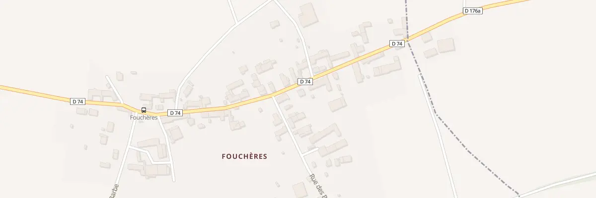 Plan du 16 Rue Courtellemont à Chalautre-la-Grande