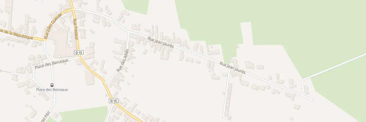 Plan du 30 Rue Jean Jaurès à Busigny