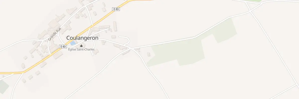 Plan du 5 Rue de la Chaumotte à Coulangeron
