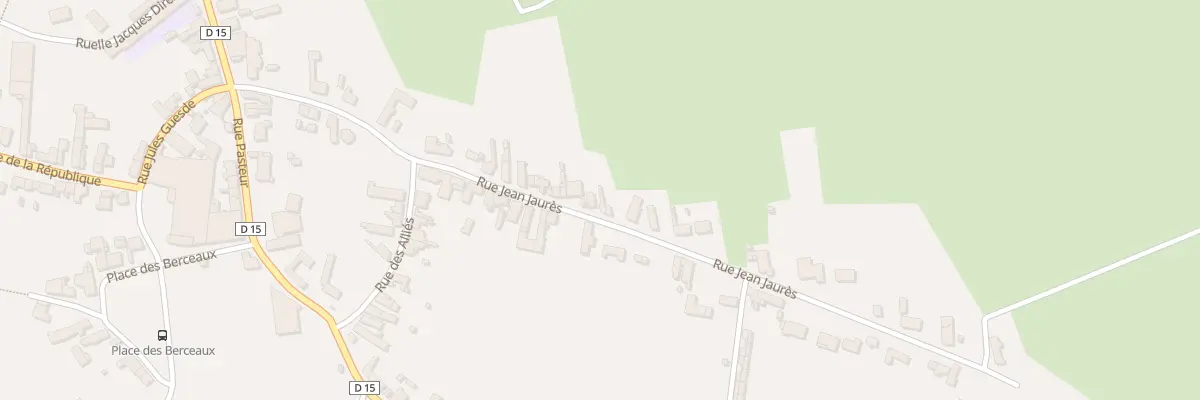 Plan du 27 Rue Jean Jaurès à Busigny