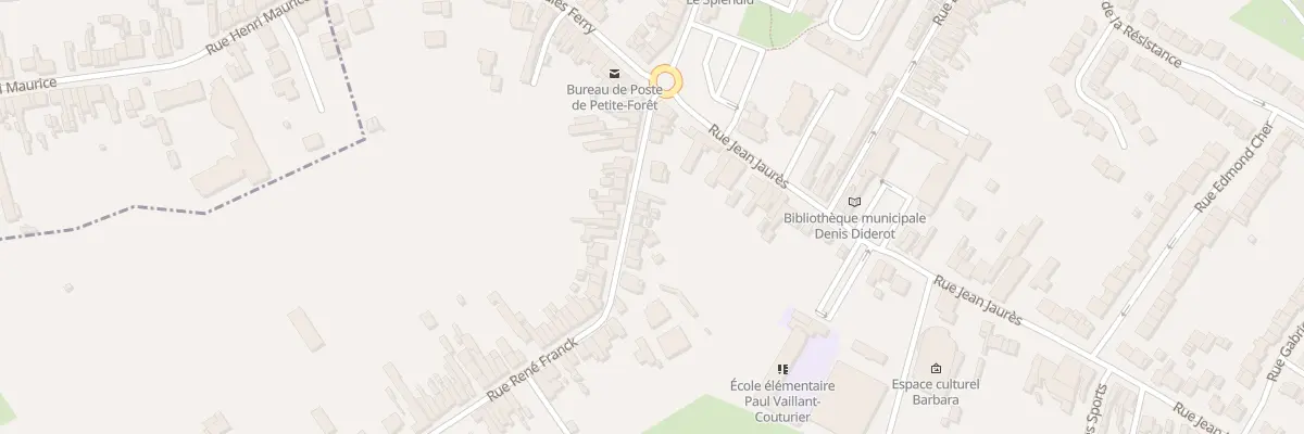 Plan du 9 Rue Rene Franck à Petite-Forêt