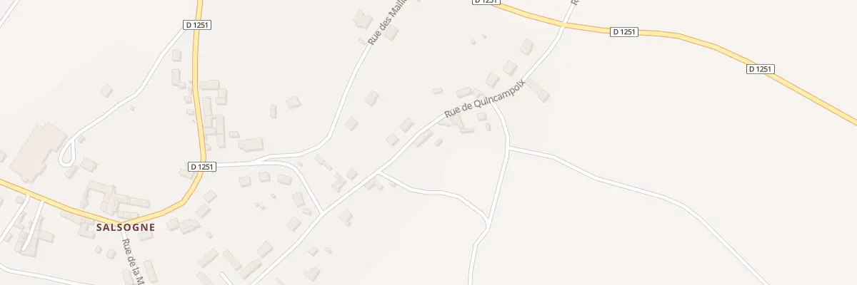 Plan du 20 Rue de Quincampoix à Ciry-Salsogne