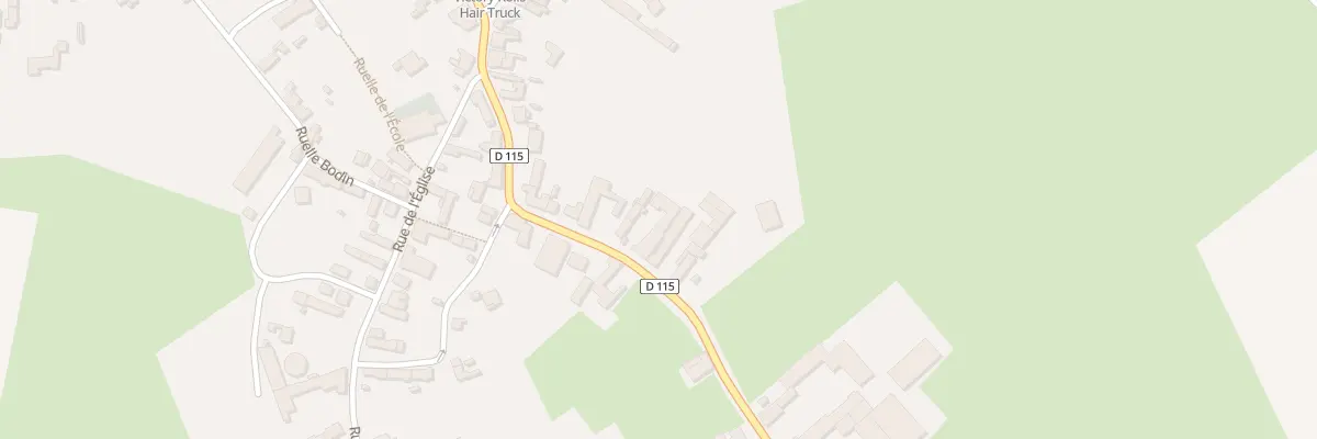 Plan du 21 Rue de la Gare à Honnechy