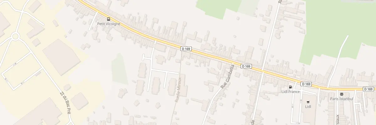 Plan du 107 Rue Jean Jaurès à Raismes