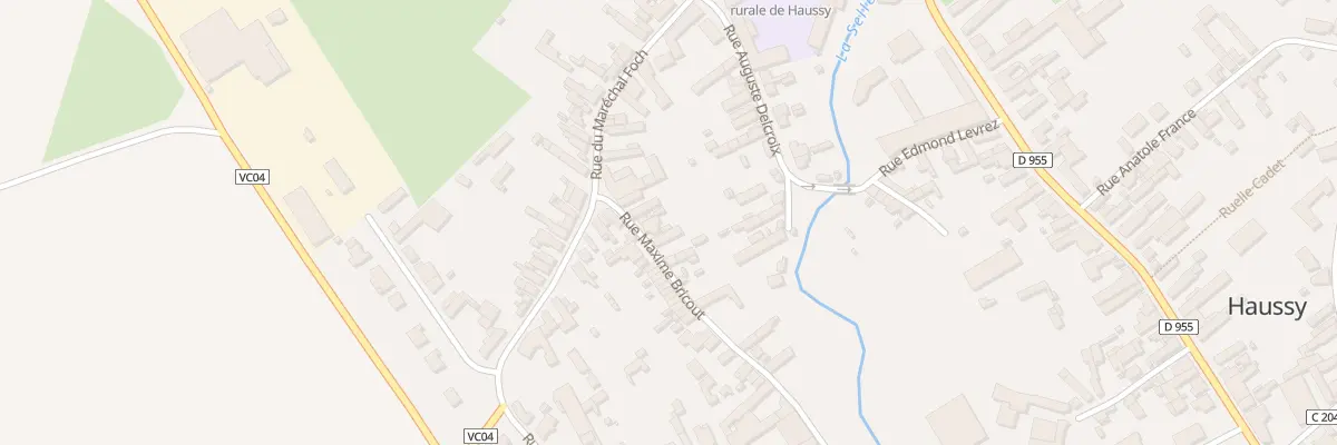 Plan du 5 Rue Maxime Bricout à Haussy