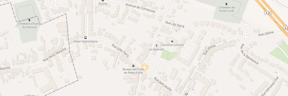 Plan du 11 Rue Hyacinthe Mars à Petite-Forêt