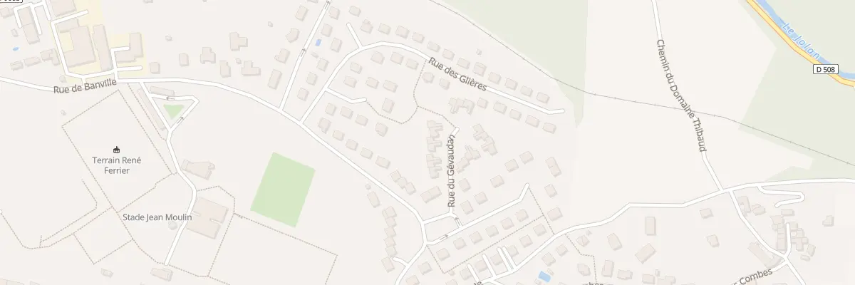 Plan du 11 Rue du Gevaudan à Cusset