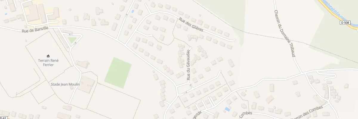 Plan du 7 Rue du Gevaudan à Cusset