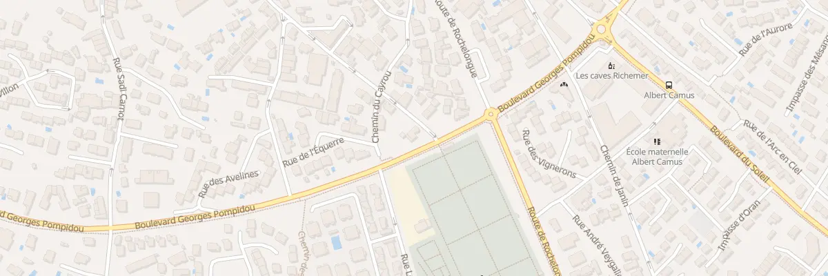 Plan du 42 Rue de l’Egalite à Agde