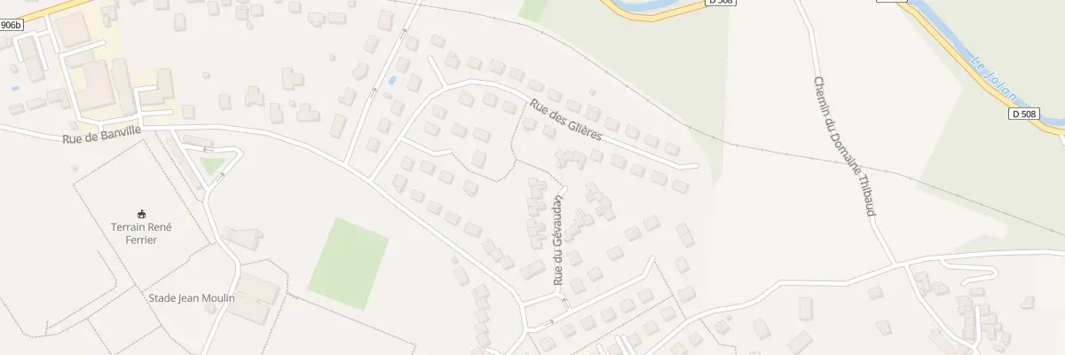 Plan du 15 Rue du Gevaudan à Cusset
