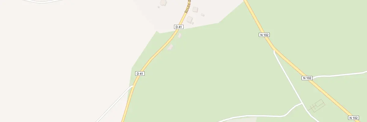 Plan du 5052A La Combette à La Chomette