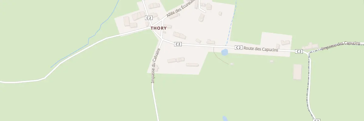 Plan du 44 Thory à Bussy-la-Pesle