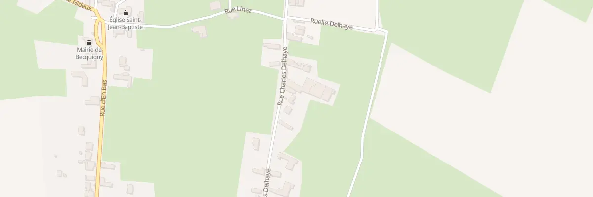 Plan du 278 Rue Charles Delhaye à Becquigny