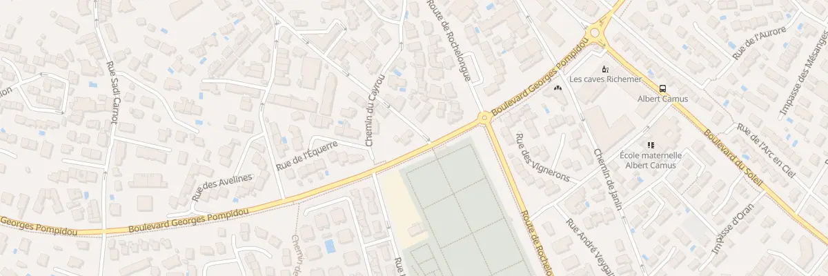 Plan du 42B Rue de l’Egalite à Agde